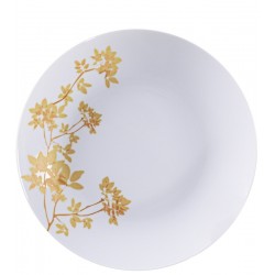 Prato 22cm Fundo Amarilis Porcelana Tramontina